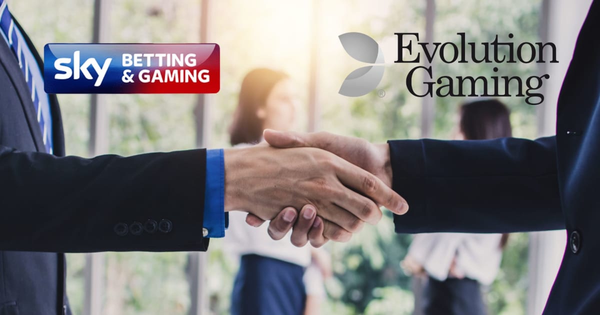 Evolution acuerda un acuerdo de casino en vivo con Sky Betting & Gaming